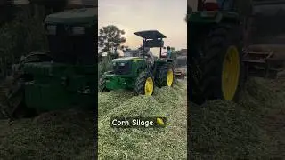 Johndeere 5405 Crdi 4WD #johndeere #johndeere5405crdi #cornsilage