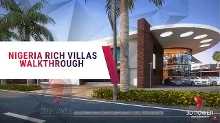 3D Walkthrough Animation For Township In Nigeria