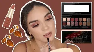 EASY FALL MAKEUP TUTORIAL || SIGMA BEAUTY WARM NEUTRALS PALETTE 🍂