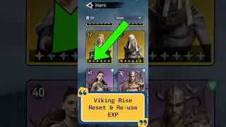 Сброс и повторное использование опыта Viking Rise Update #vr #vikingrise #vikingrisegameplay