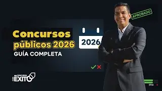 Concursos Públicos 2026: Pruebas Clave para Asegurar Tu Empleo