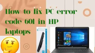 Hp Laptop Primary internal battery error 601 #youtubeshorts #shorts #ytshorts #trendingshorts
