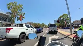 Honda CB125e motorcycle lesson in Joondalup with Elite Motorcycle Training