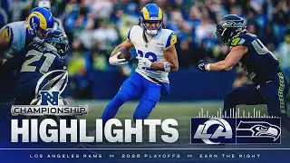 Highlights: Rams vs. Seahawks in NFC Championship Game - Puka Nacua's TD, Kam Kinchens' Sack & More