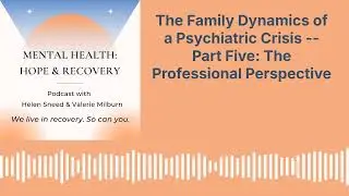 The Family Dynamics of a Psychiatric Crisis: Part Five - The Professional Perspective