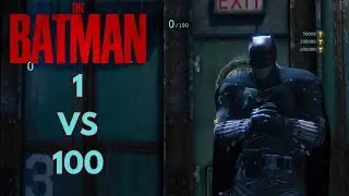 BATTINSON (YEAR ONE) VS 100 ENEMIES 👊🏻🦇NO DAMAGE NO GADGETS (LORE ACCURATE)