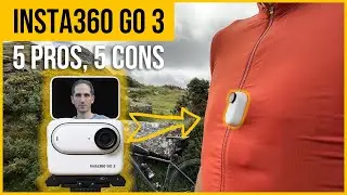 Обзор миниатюрной экшн-камеры Insta360 GO 3 спустя 4 месяца | 5 плюсов и 5 минусов