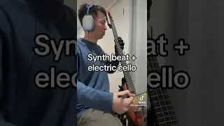 Synth beat + electric cello #ElectricCello #SynthBeat #LoopMusic #ChillGrooves #ExperimentalSound