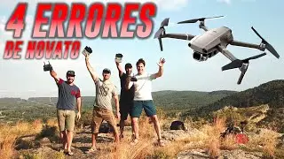 4 ERRORES de PRINCIPIANTES! Pilotos de DRON, NO HAG&Aacute;IS esto!!!