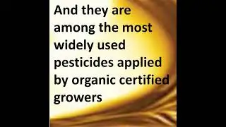 Don't be Fooled by Mineral Oil and Paraffinic Waxes as Organic Pesticides