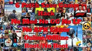 Hack 6 Game Patch Save Data Online/Offline #HOWTOHACKChannel