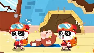 Earthquake Rescue Team - Be a Firefighter With Professional Rescue Skills - Babybus Game Video