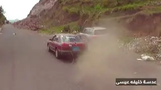 حادث داخل موكب العرس وينجي منه لكزس ٢٠٢١