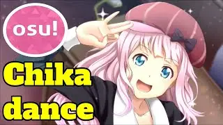 Chika dance, but in osu!
