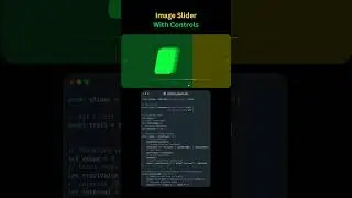 Image Slider with Controls | JavaScript UI Animation 