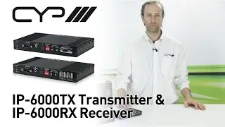 CYP IP-6000 Transmission Kit for HDMI / VGA over IP, HDCP 2.2