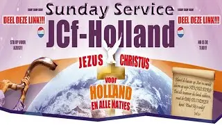 Zondagdienst!!! (Sunday Service)!!! 21-05-2023