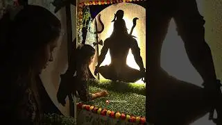 Ganpati decoration 2024 | Mahadev Theme✨
