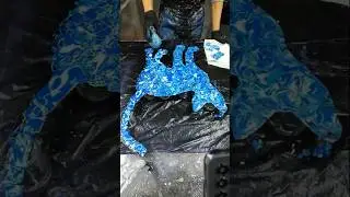 Balloon Kiss Cat 😻 Easy Fluid Art 💦 Acrylic Paint Pouring