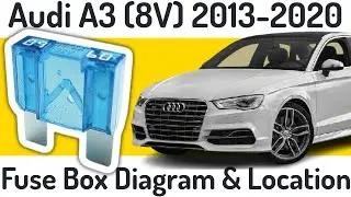 Audi A3 (8V) 2013-2020 | Fuse Box Diagram & Location