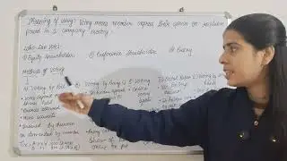 Meaning of voting, method of voting explained in this video in easy language 
