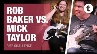 Rob Baker vs. Mick Taylor | Thomann Riff Challenge | Episode 5