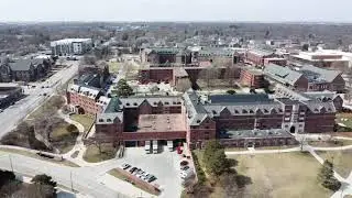 Iowa State University Drone Shot