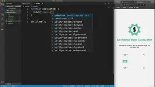 Currency converter using java-script ep 4