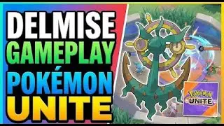 Playing Dhelmise in Pokémon UNITE | Ranked Gameplay & Team Fights