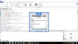 Proteus y CCS compiler Pic 16f628A