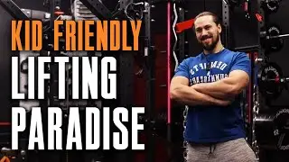 Toddler Friendly Garage Gym | Home Gym Tour || Garage Gym Life Media with @DylanKJohnson