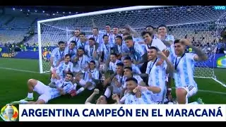 Final Copa Am&eacute;rica 2021 Argentina (1) - Brasil (0) - partido completo