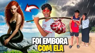 GABRIEL FUGIU DE CASA PARA MORAR NO LAGO COM A SEREIA!