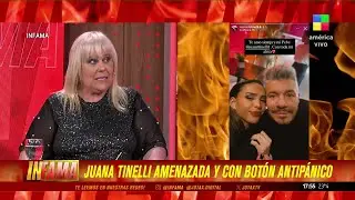 🔴JUANA TINELLI AMENAZADA Y CON BOT&Oacute;N ANTIP&Aacute;NICO: 