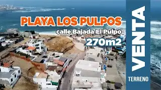 VENTA de TERRENO Frente al Mar. PLAYA LOS PULPOS