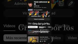 🎉🎉🎉🎉 GRACIAS por los 900 subs