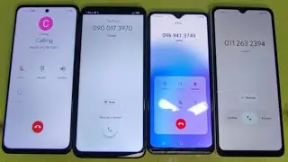 Realme C55 vs Redmi 13c And Samsung A32 vs Redmi A3x incoming call outgoing call & same time calls