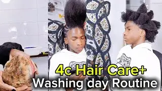 😲How to care for Short 4c Hair