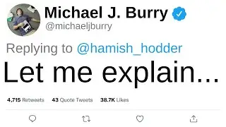 Michael Burry Responds: Cryptic &lsquo;Christmas Recession&rsquo; Tweet Explained