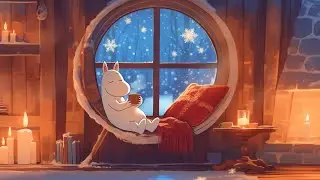 Relaxing Snowfall &bull; Moomin Chill Lofi Ambience  Deep Focus Music To Study, Relax And Sleep Better