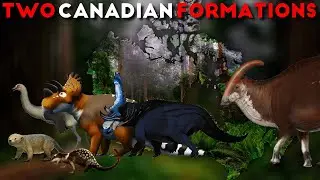 🇨🇦 2 Экосистемы АЛЬБЕРТЫ, около 80 миллионов лет назад