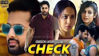 Nithin Check Movie / Official Trailer Hindi Dubbed