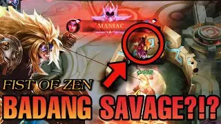 ULTIMATE BADANG MANIAC IN RANKED | BADANG GAMEPLAY | MLBB