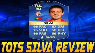 TOTS SILVA REVIEW+IG STATS|FIFA 16 ULTIMATE TEAM