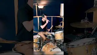 Drummer Plays Fast Linear Beat Pattern #drums