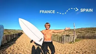 day in the life of a 20 year old surfer in france