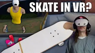 Катайтесь на скейте, но в виртуальной реальности... | Virtual Skater VR (Quest 3s)