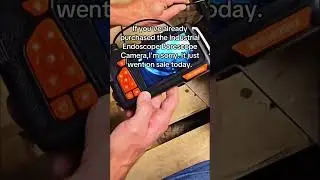 Gifts he'll love: industrial waterproof endoscope camera #borescope #plumbing