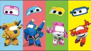 Wrong Eyes Super Wings Parody Finger Family Song Preschool Education Nursery Rhymes for Kids Toddler