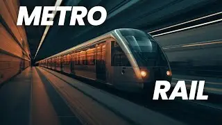 Metro Train | Modern Transport System | Smart City Travel Experience